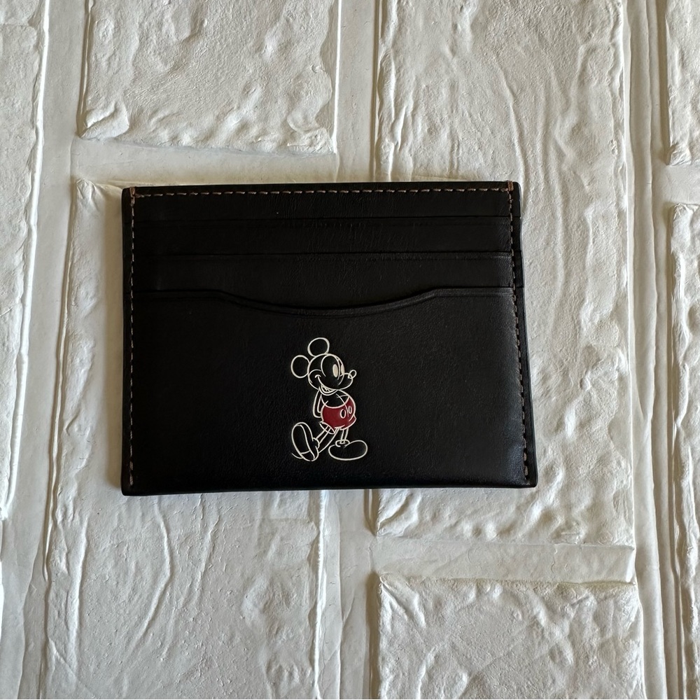 Coach x Disney • Mickey Mouse Card Holder